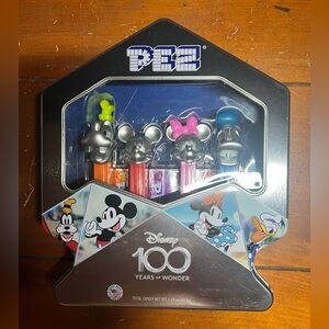 Pez Disney 100 Years of Wonder Candy Dispensers-Mickey, Minnie, Goofy & Donald